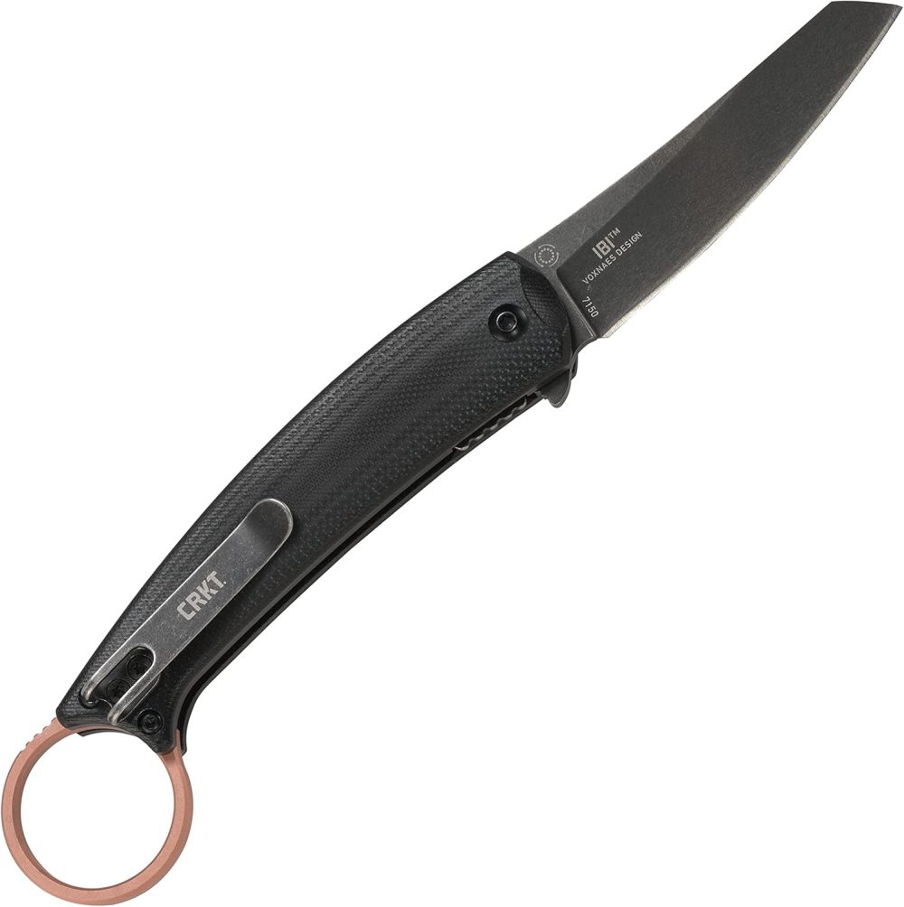 CRKT Ibi Liner Lock Folding Knife Black G-10 (2.75“ Black) 7150 - Image 2