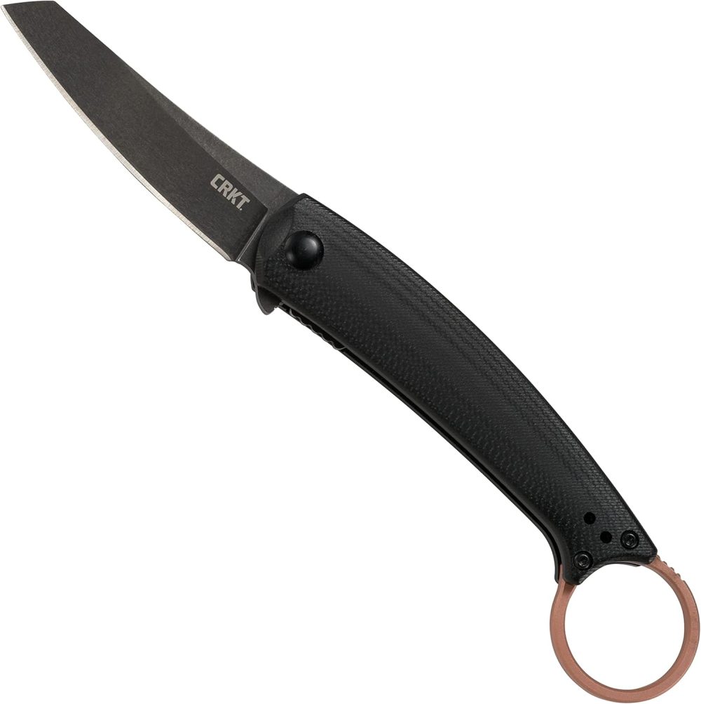 CRKT Ibi Liner Lock Folding Knife Black G-10 (2.75“ Black) 7150